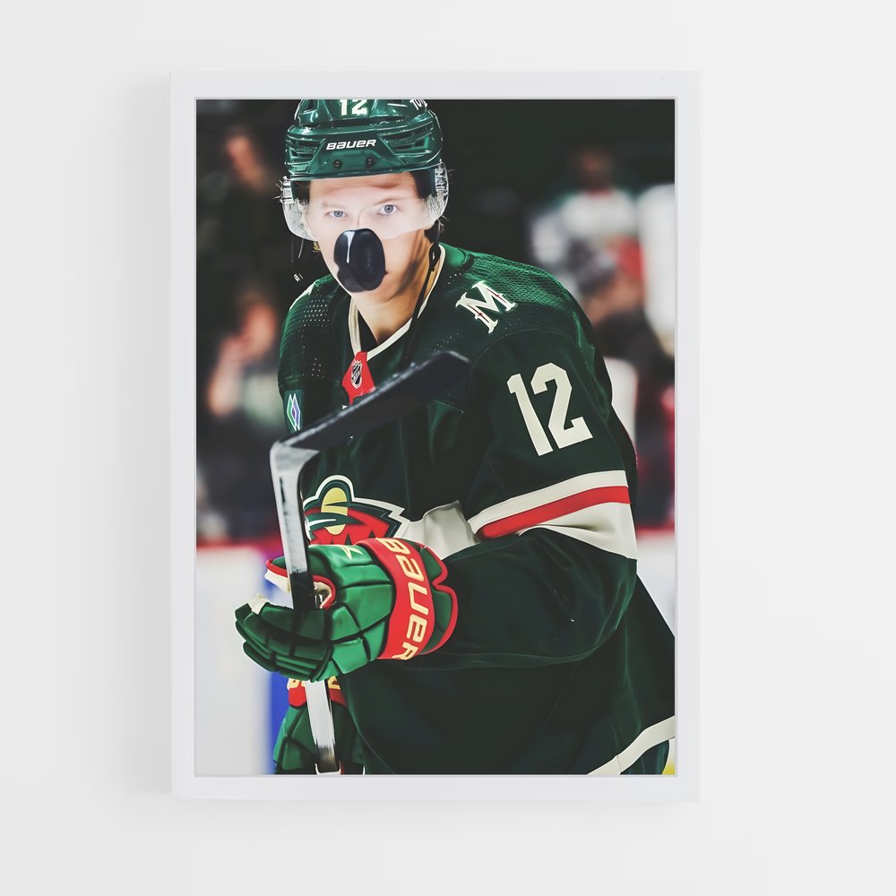 Poster Le Héros des Glaces – affiche Hockey sur glace (vue 3)